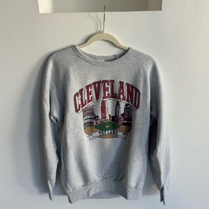 Where I'm From Cleveland Sweatshirt in Grey